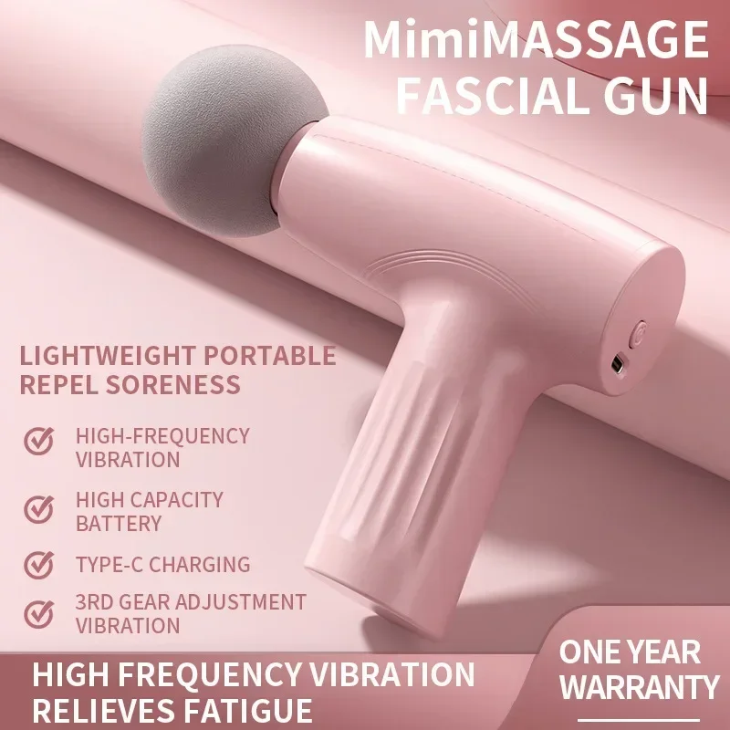 Muscle Mini różowy pistolet do – Health Wellness recenzja i cena